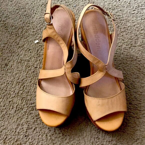 Madden shoes platforms tan - Picture 2 of 8